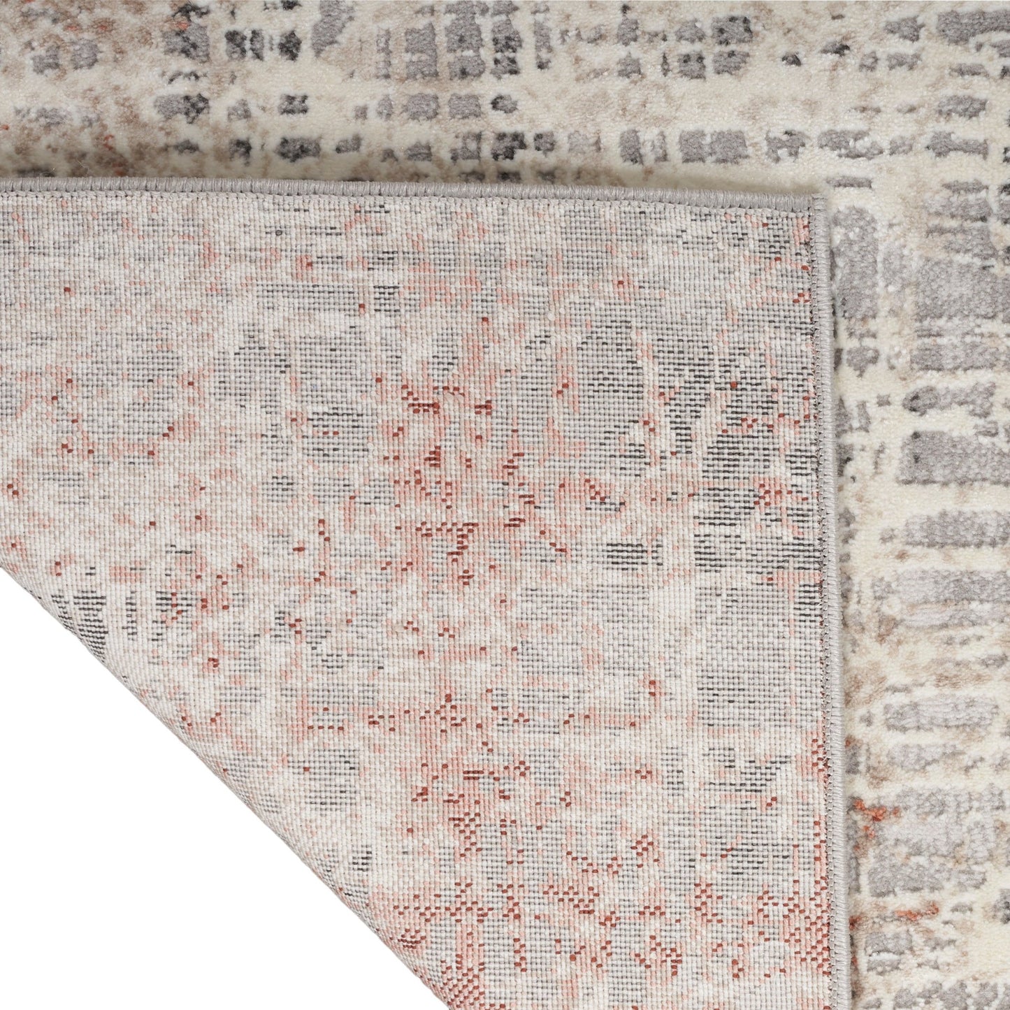 Calvin Klein CK022 Infinity IFN01 Rust Multicolor Contemporary Machinemade Rug - Rugs - Calvin Klein - Atlanta Designer Rugs