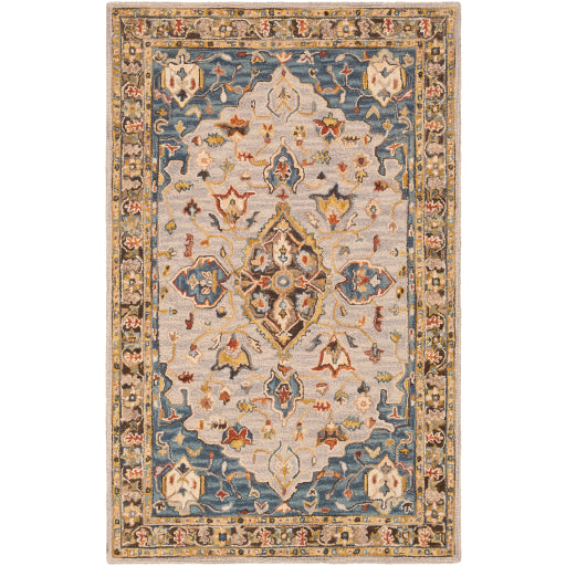 Surya Artemis AES-2301 Deep Teal Traditional Tufted Rug