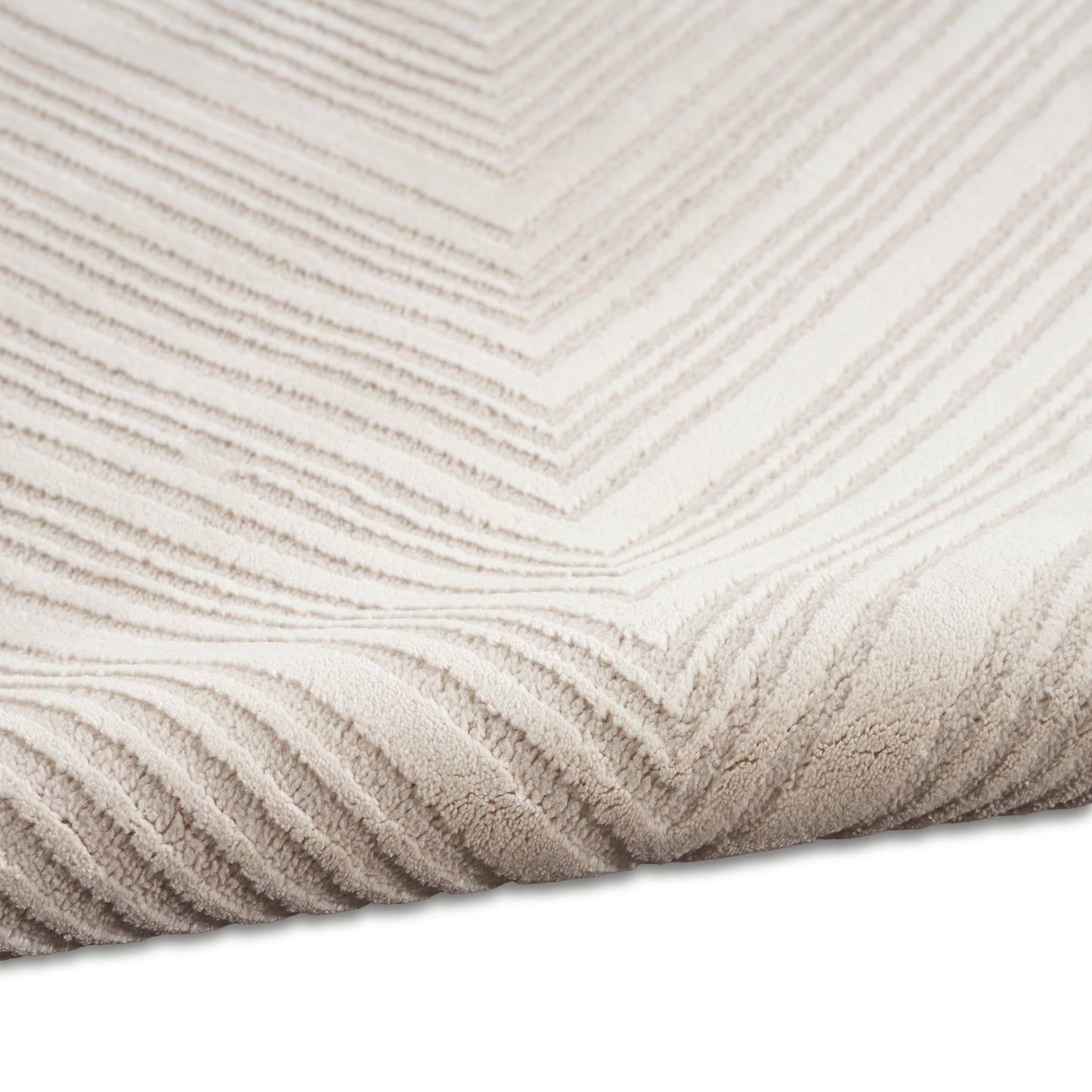 Calvin Klein CK024 Irradiant IRR02 Ivory Contemporary Machinemade Rug - Rugs - Calvin Klein - Atlanta Designer Rugs