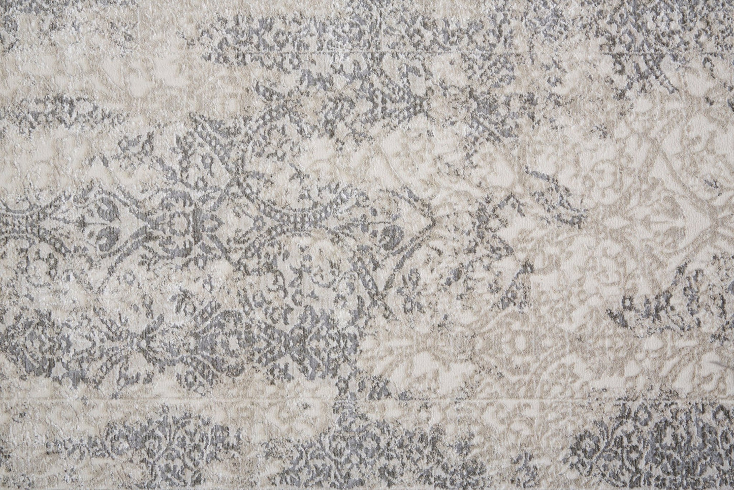 Feizy Prasad 3682F Light Gray Modern/Vintage Rug - Rugs - Feizy - Atlanta Designer Rugs