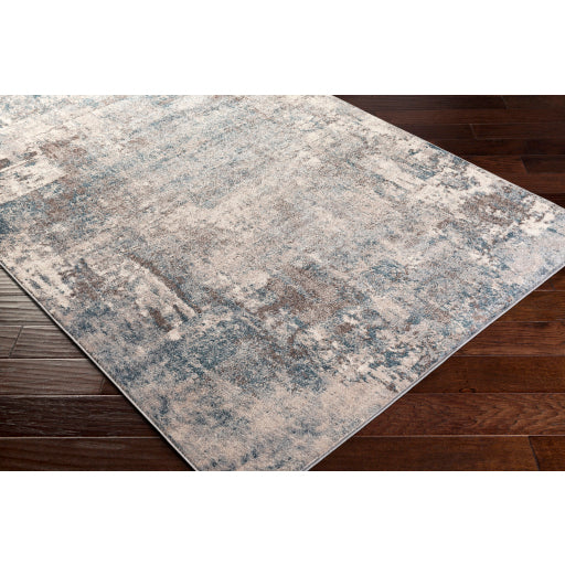 Surya Ankara AKR-2307 Dark Blue Modern Machinemade Rug