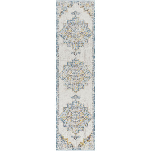 Surya Ankara AKR-2309 Ice Blue Traditional Machinemade Rug