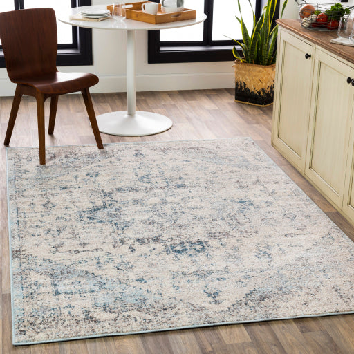 Surya Ankara AKR-2310 Ice Blue Traditional Machinemade Rug