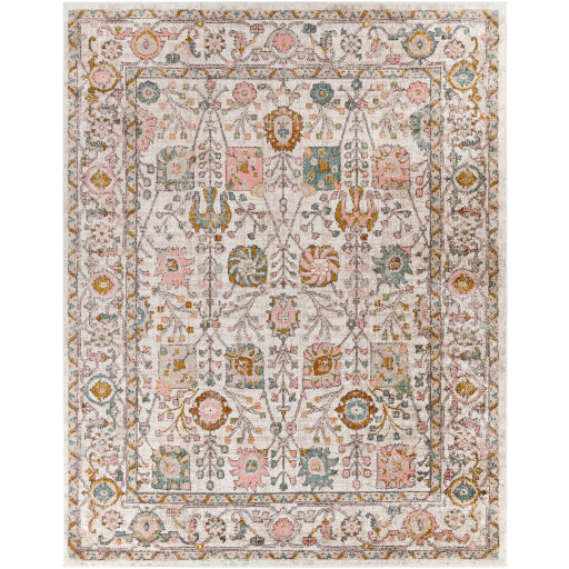 Surya Ankara AKR-2332 Dusty Pink Traditional Machinemade Rug