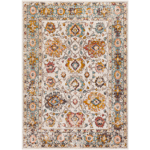 Surya Ankara AKR-2333 Mustard Traditional Machinemade Rug