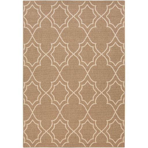 Surya Alfresco ALF-9587 Brown Cottage Machinemade Rug