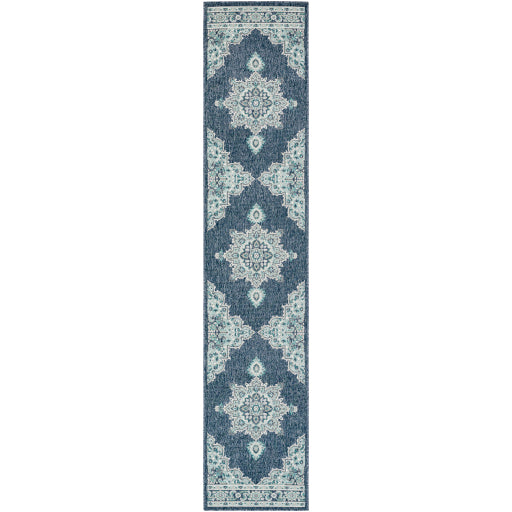 Surya Alfresco ALF-9670 Navy Traditional Machinemade Rug