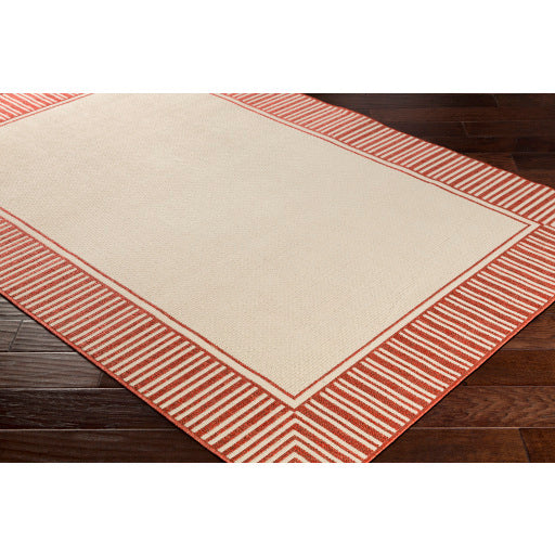 Surya Alfresco ALF-9683 Rust Cottage Machinemade Rug