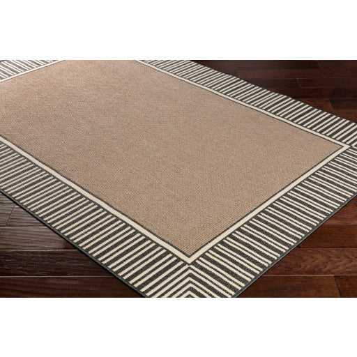 Surya Alfresco ALF-9684 Brown Cottage Machinemade Rug