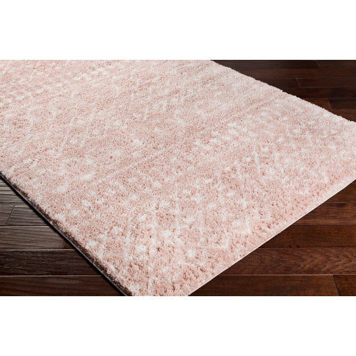 Surya Aliyah Shag ALH-2300 Blush Global Machinemade Rug