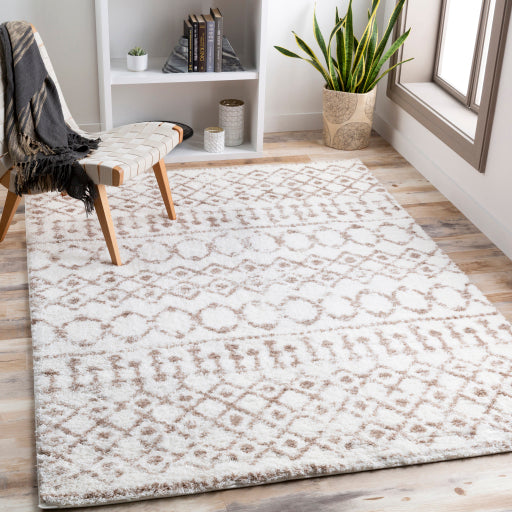 Surya Aliyah Shag ALH-2303 Tan Global Machinemade Rug