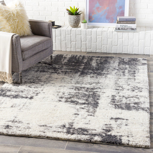 Surya Aliyah Shag ALH-2306 Light Gray Modern Machinemade Rug