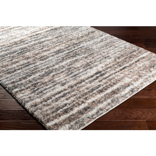 Surya Aliyah Shag ALH-2307 Charcoal Modern Machinemade Rug