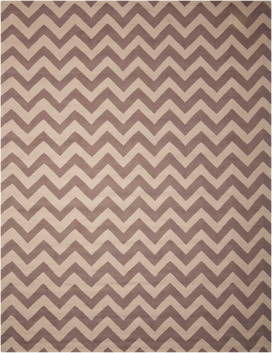 Nourison Home Portico  Flame Stitch  Contemporary