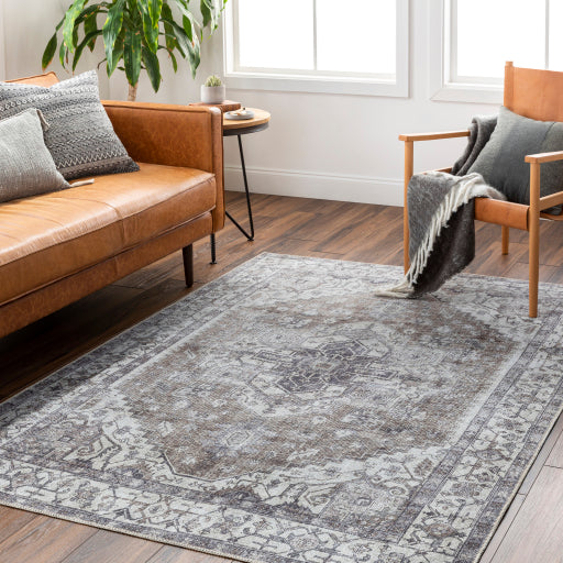 Surya Amelie AML-2371 Medium Brown Traditional Machinemade Rug