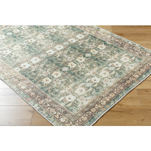 Surya Amelie AML-2396 Olive Traditional Machinemade Rug