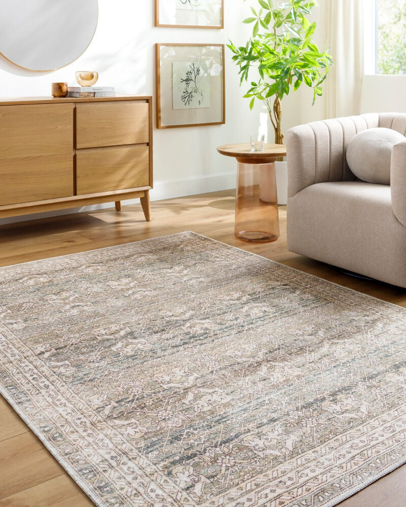 Surya Amelie AML-2404 Dark Green  Traditional Machinemade Rug