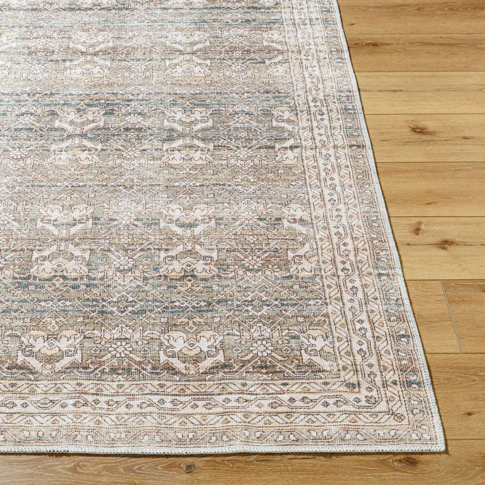 Surya Amelie AML-2404 Dark Green  Traditional Machinemade Rug