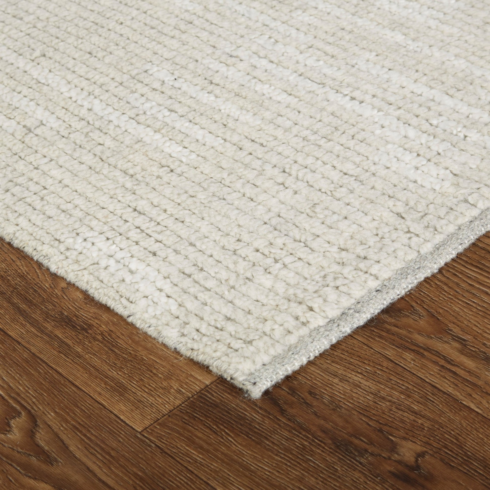 Feizy Alford 6922F Ivory Modern/Classic/Industrial Hand Knotted Rug - Rugs - Feizy - Atlanta Designer Rugs