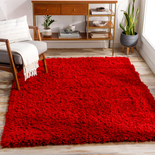 Surya Angora ANG-2305 Red Modern Machinemade Rug