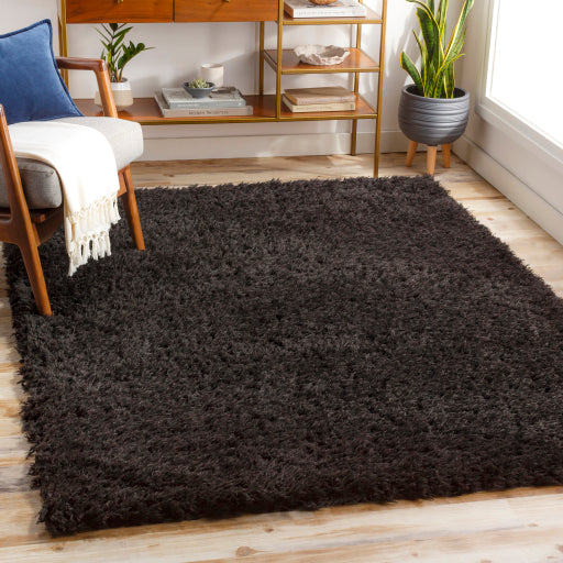 Surya Angora ANG-2306 Black Modern Machinemade Rug