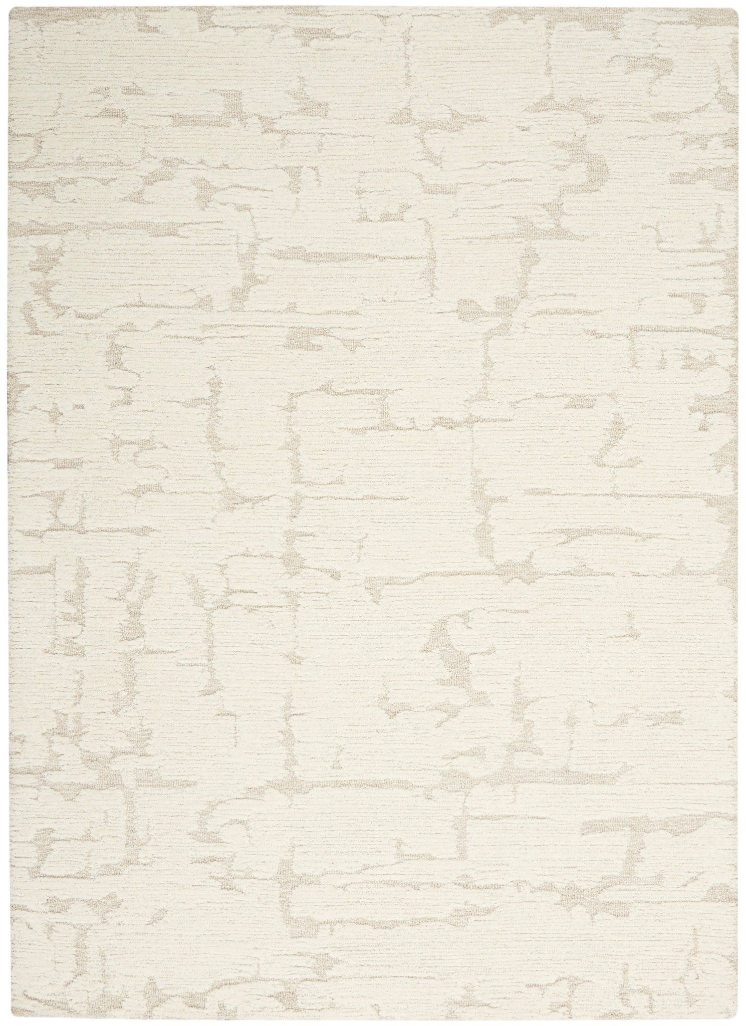 Calvin Klein CK009 Sculptural SCL01 Ivory Contemporary Tufted Rug - Rugs - Calvin Klein - Atlanta Designer Rugs