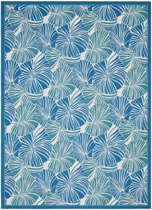 Waverly Sun N Shade  Blue  Contemporary