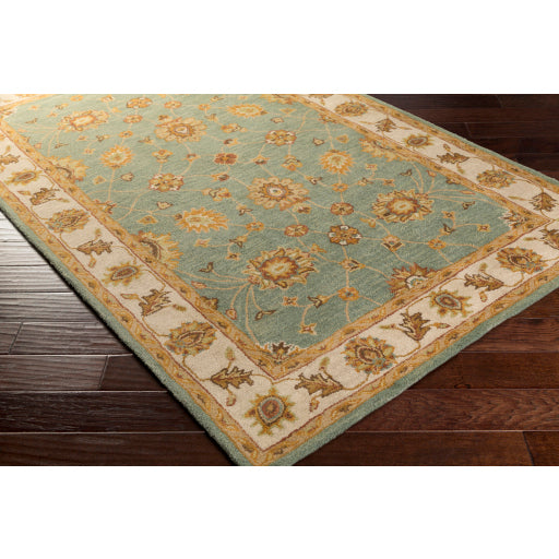 Surya Middleton AWHR-2058 Medium Green Traditional Tufted Rug