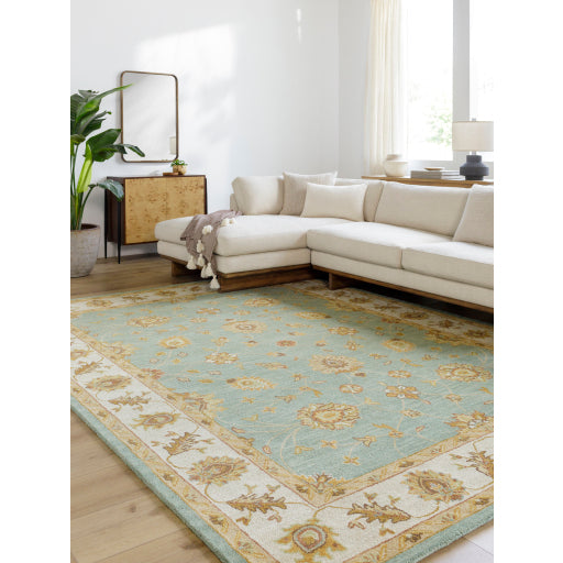 Surya Middleton AWHR-2058 Medium Green Traditional Tufted Rug