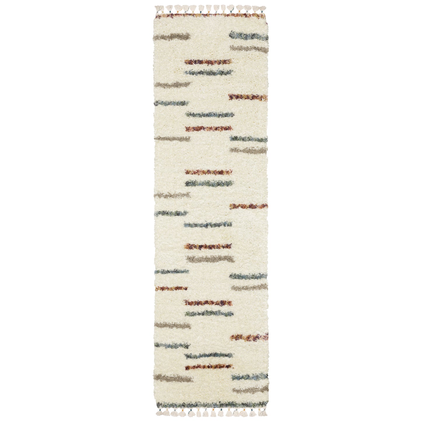 Oriental Weavers Axis AX04A Ivory Casual Power-Loomed Rug