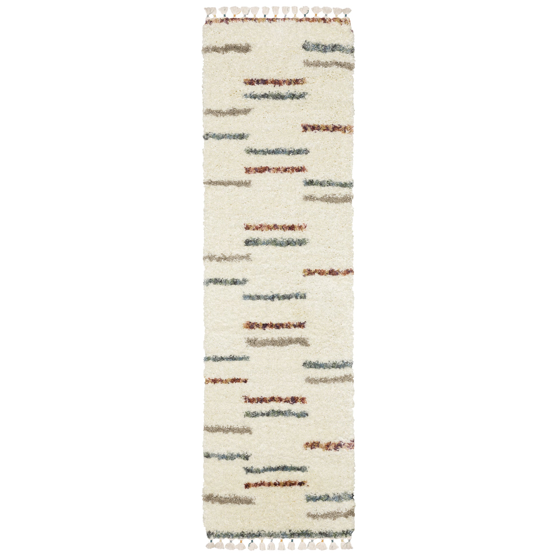 Oriental Weavers Axis AX04A Ivory Casual Power-Loomed Rug