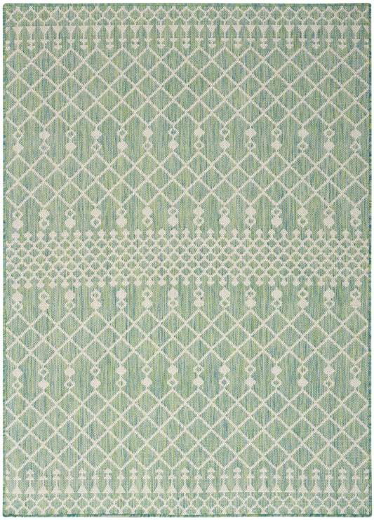 Nourison Home Positano  Blue Green  Contemporary