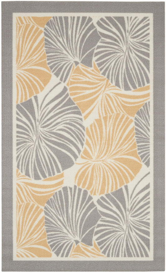 Waverly Sun N Shade SND87 Grey Contemporary Machinemade Rug - Rugs - Waverly - Atlanta Designer Rugs