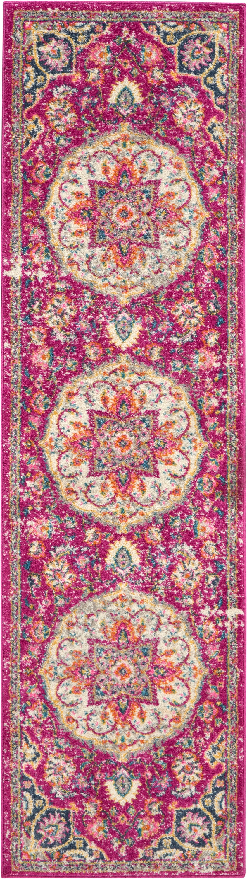 Nourison Home Passion PSN22 Pink Transitional Power-Loomed Rugs