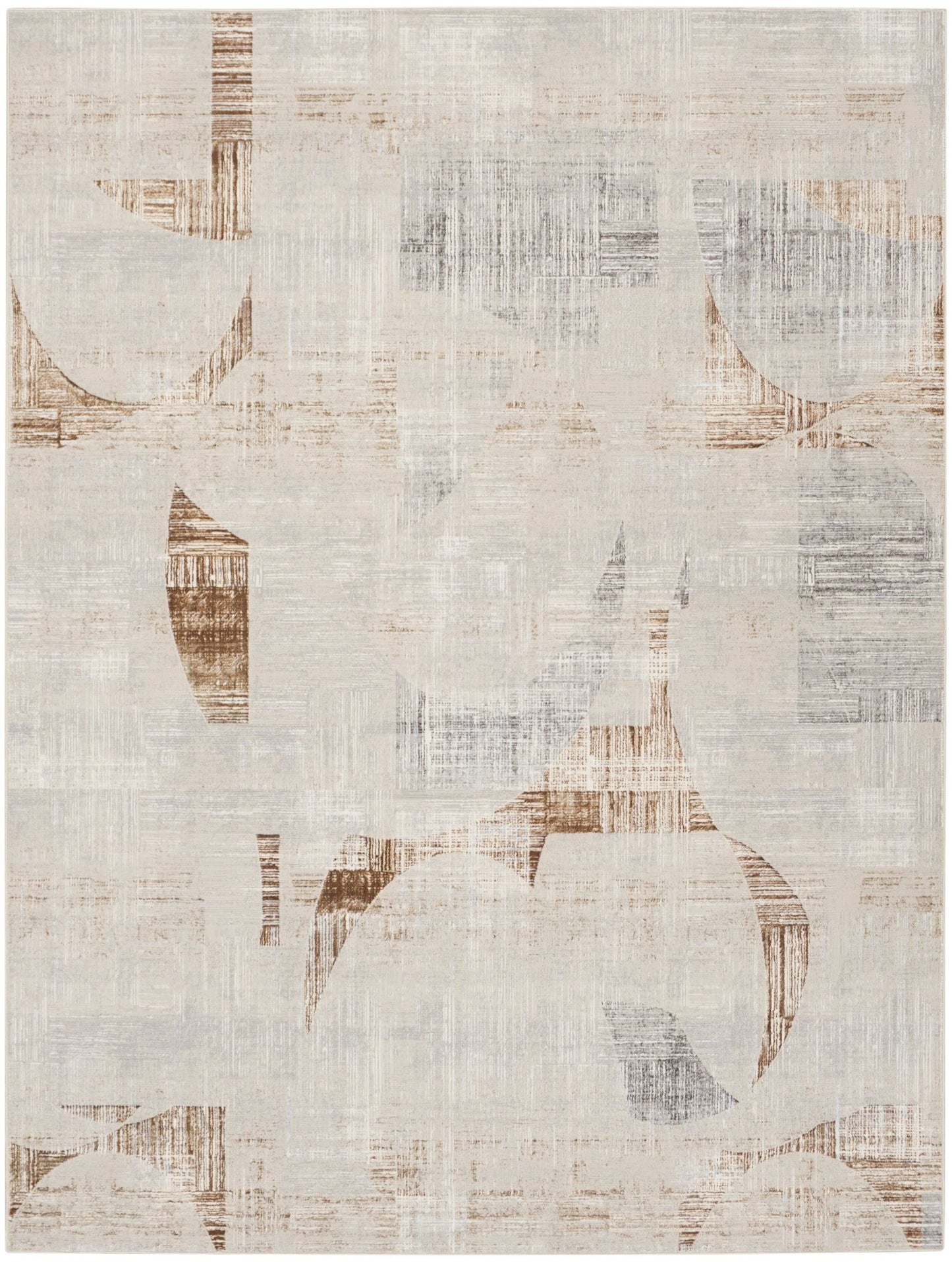 Inspire Me! Home Décor Iliana ILI04 Grey Contemporary Machinemade Rug - Rugs - Inspire Me! Home Décor - Atlanta Designer Rugs