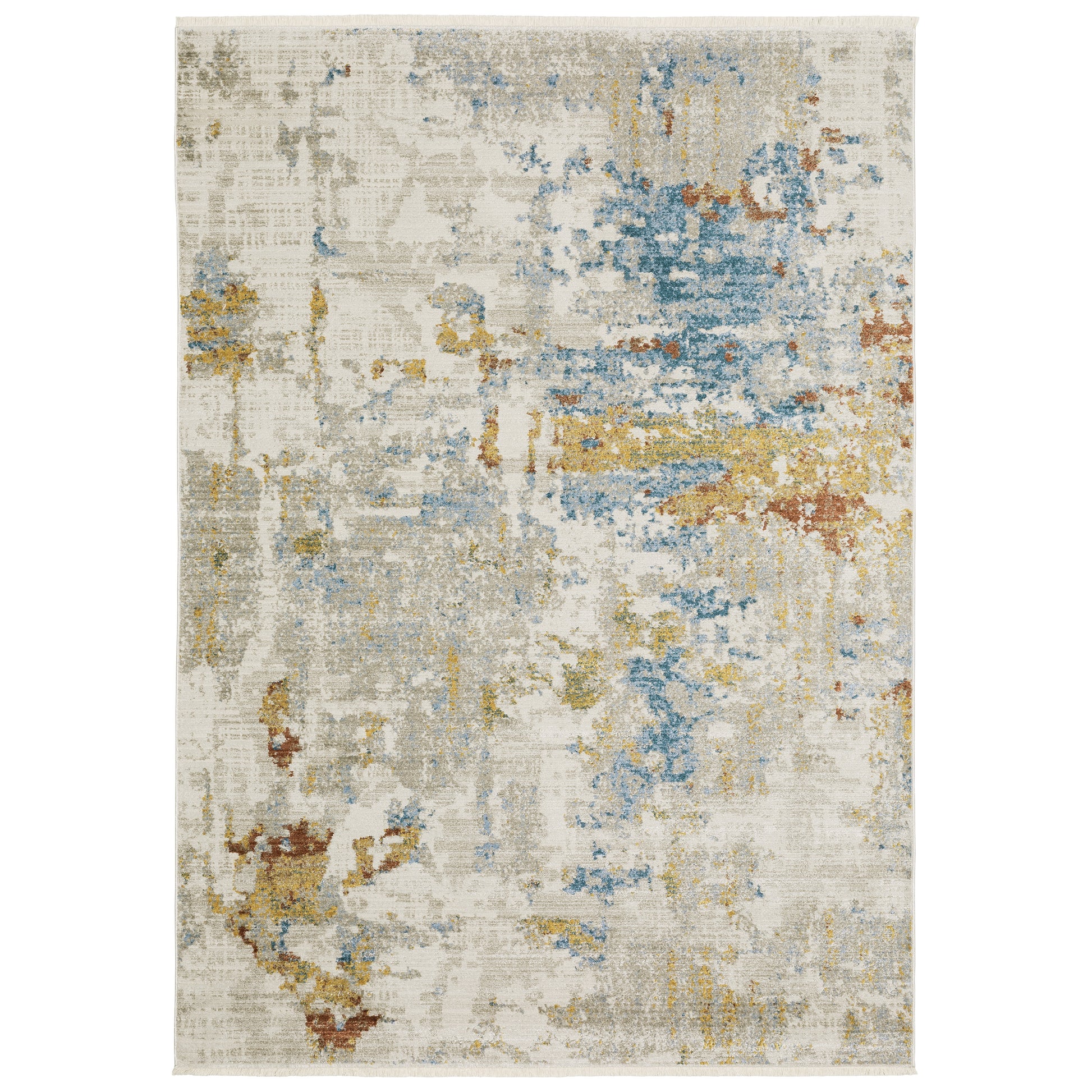 Oriental Weavers Bauer 1340W Beige Contemporary Power-Loomed Rug