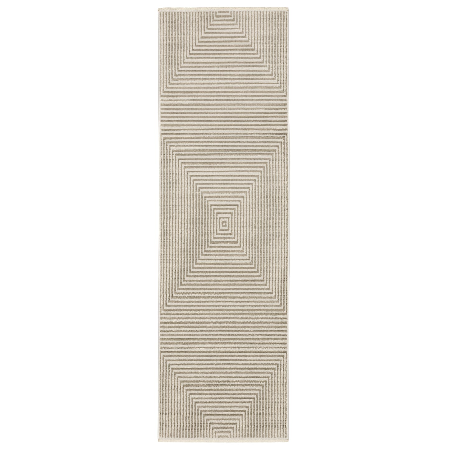 Oriental Weavers Bauer 4150E Beige Casual Power-Loomed Rug