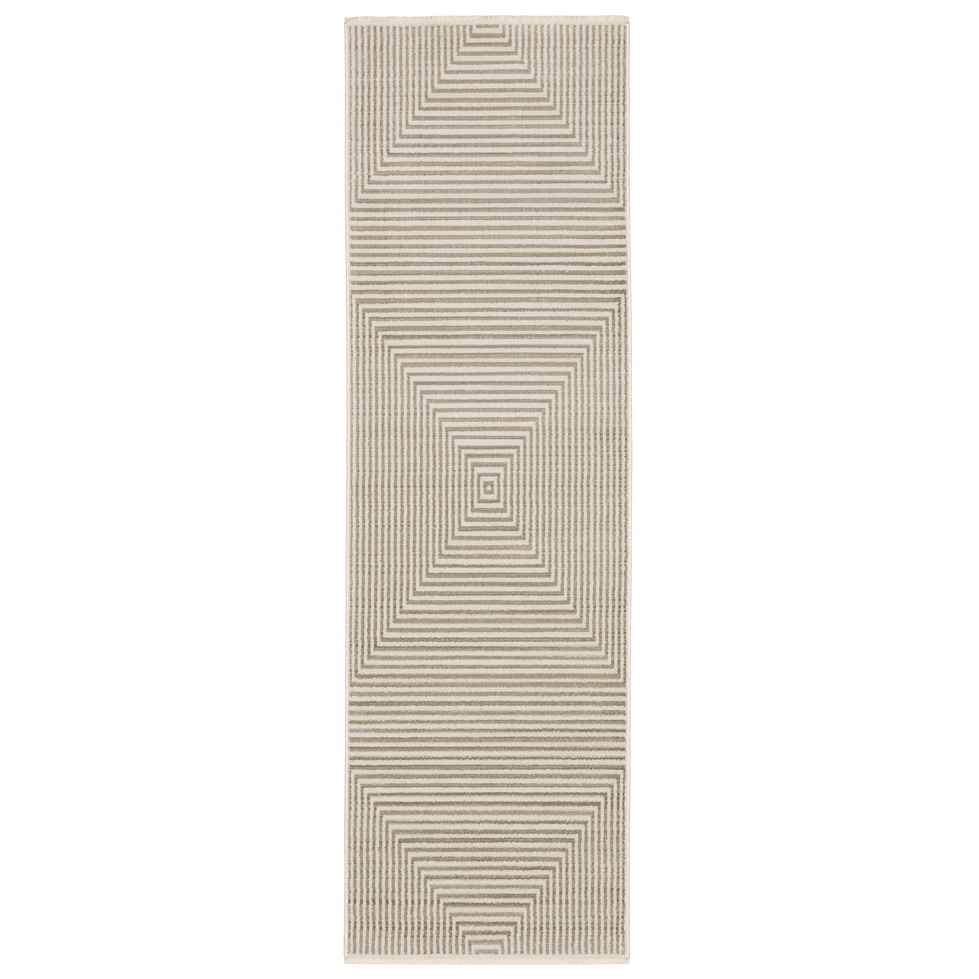 Oriental Weavers Bauer 4150E Beige Casual Power-Loomed Rug