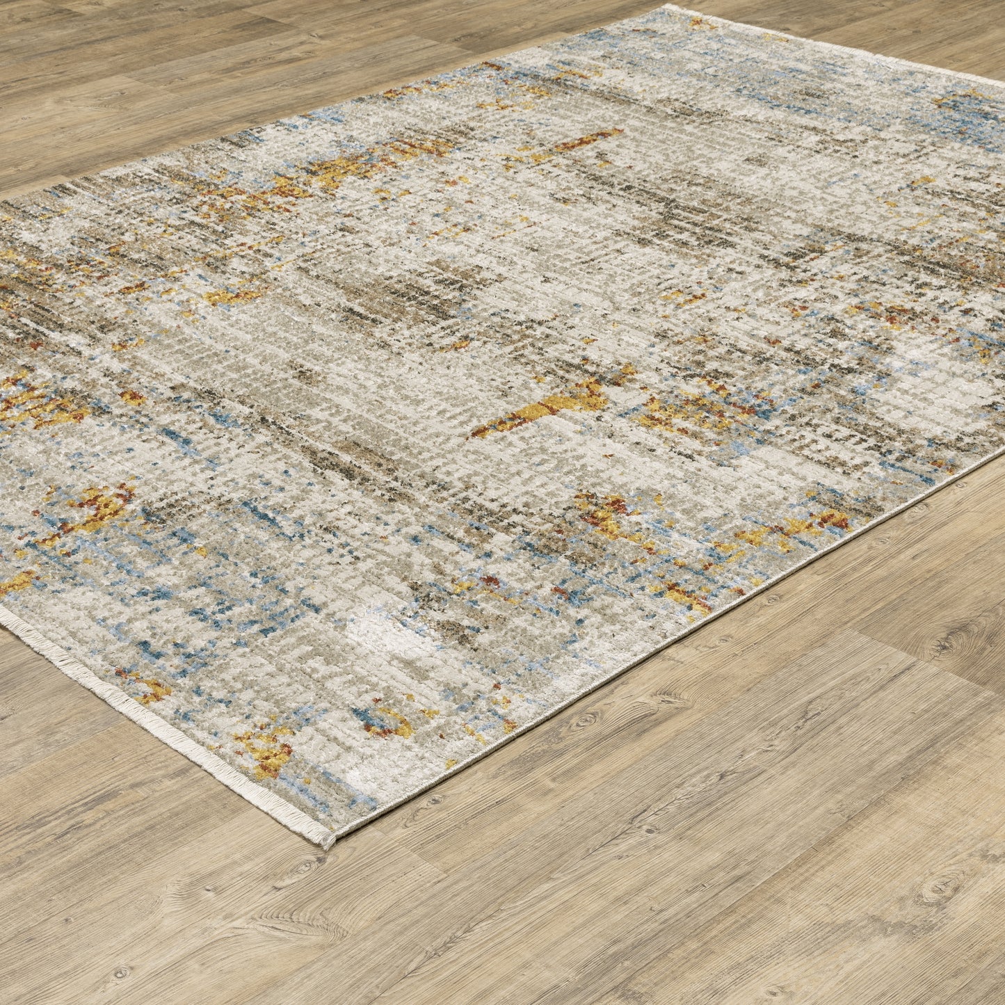 Oriental Weavers Bauer 005E2 Beige Casual Power-Loomed Rug