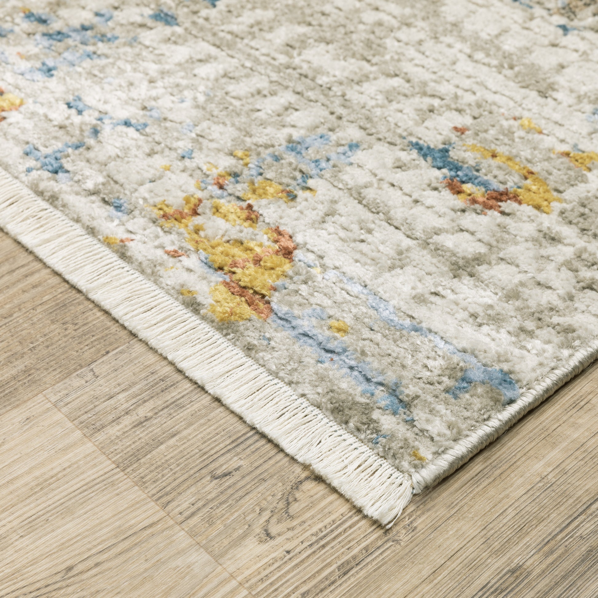 Oriental Weavers Bauer 005E2 Beige Casual Power-Loomed Rug