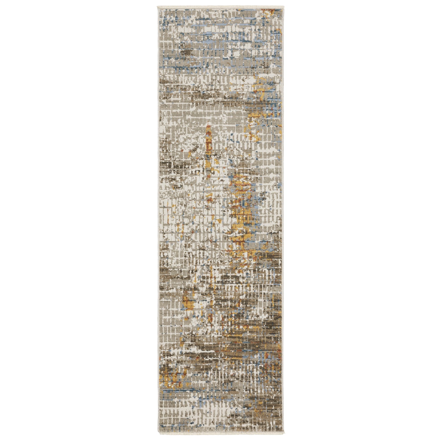 Oriental Weavers Bauer 005E2 Beige Casual Power-Loomed Rug