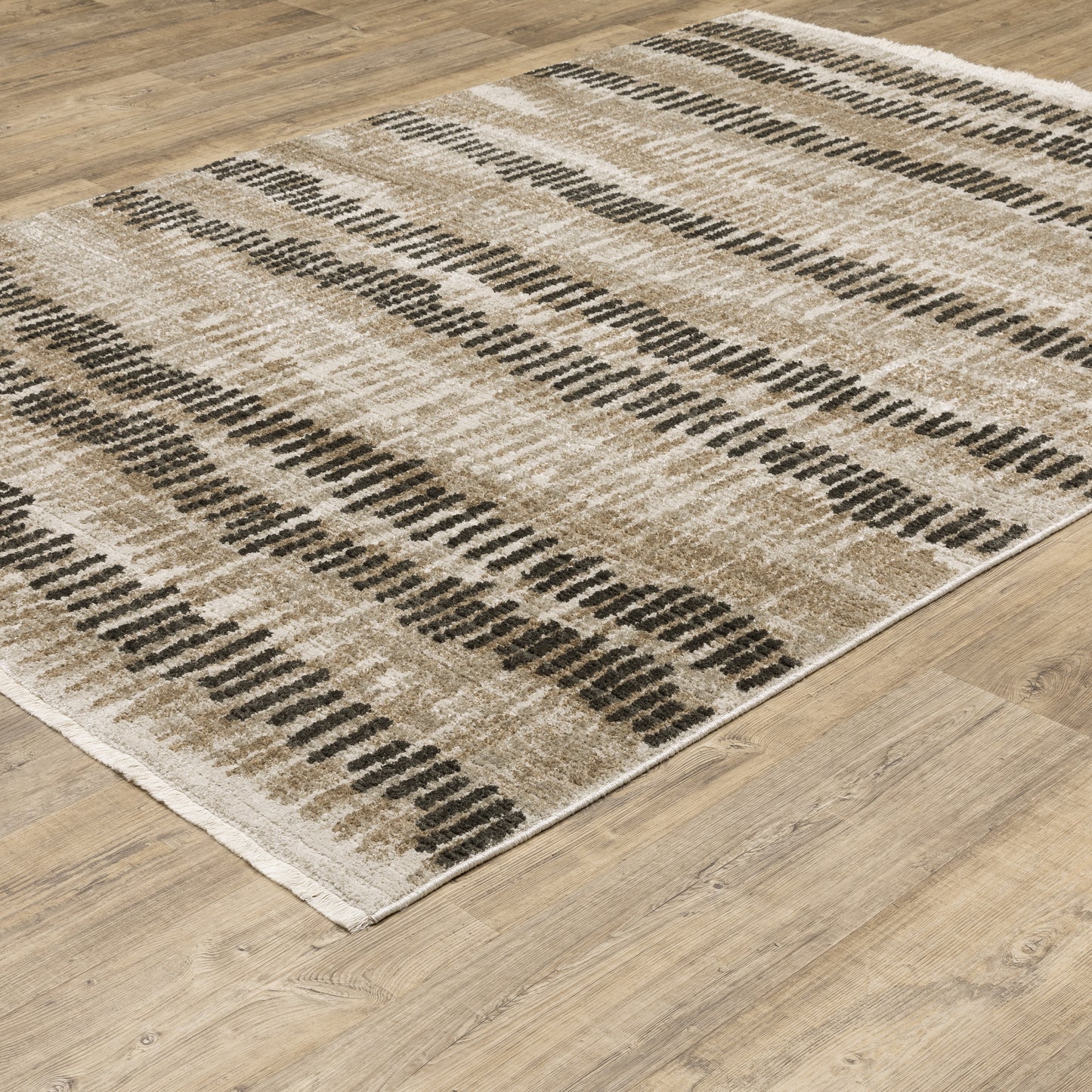 Oriental Weavers Bauer 8120D Beige Casual Power-Loomed Rug