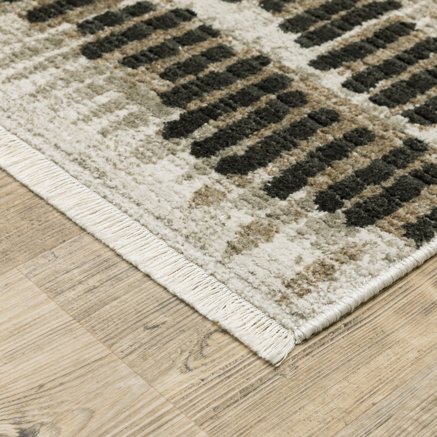 Oriental Weavers Bauer 8120D Beige Casual Power-Loomed Rug