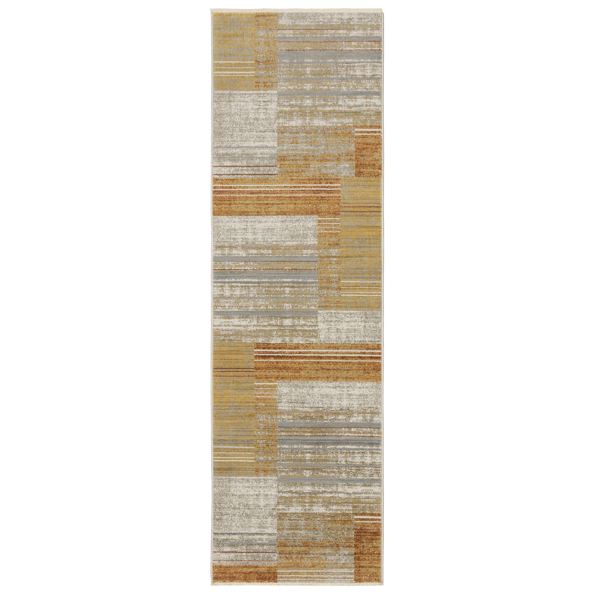 Oriental Weavers Bauer 090R2 Rust Casual Power-Loomed Rug