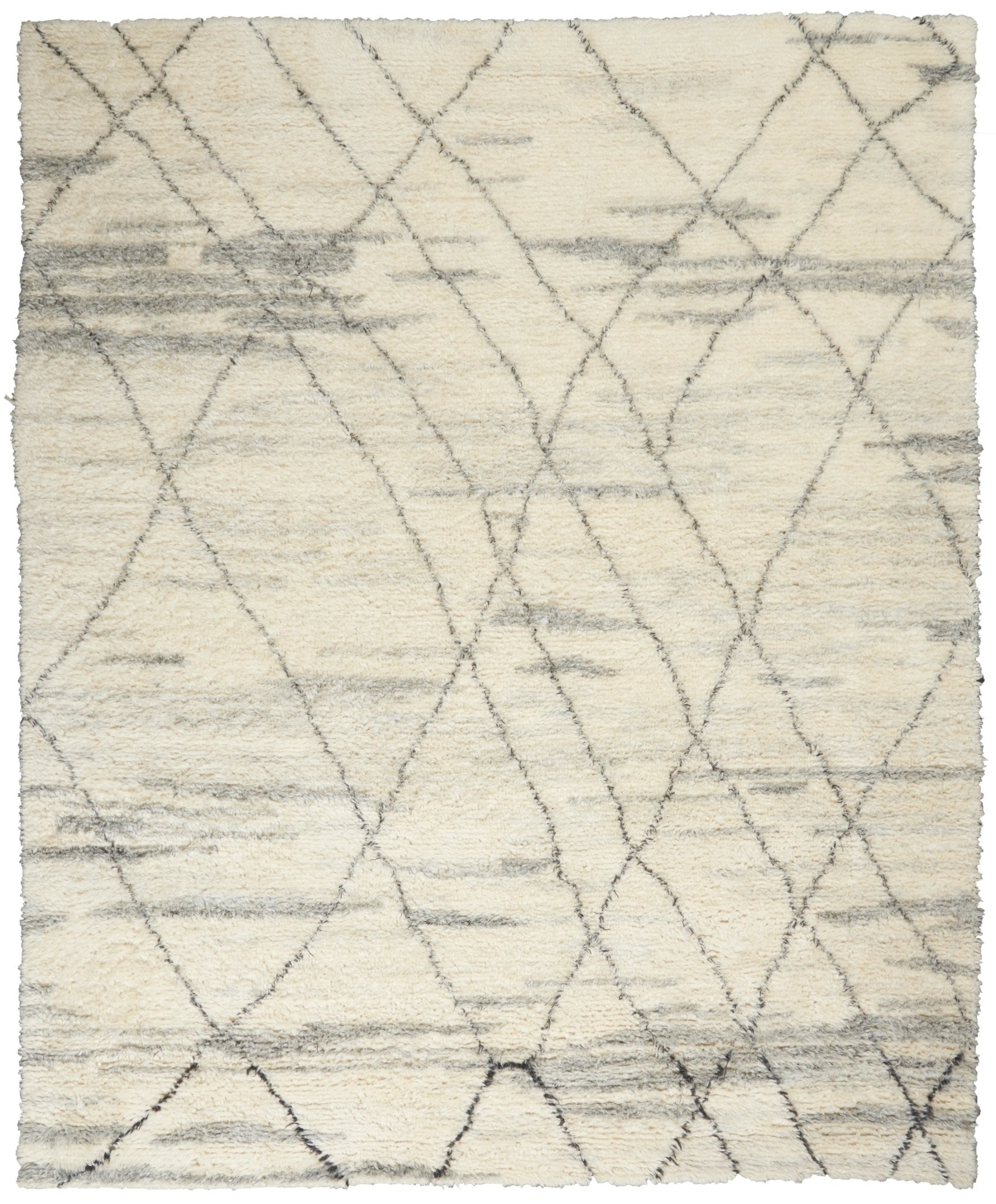 Calvin Klein San Antonio CK773 Ivory Multicolor Transitional Knotted Rug - Rugs - Calvin Klein - Atlanta Designer Rugs