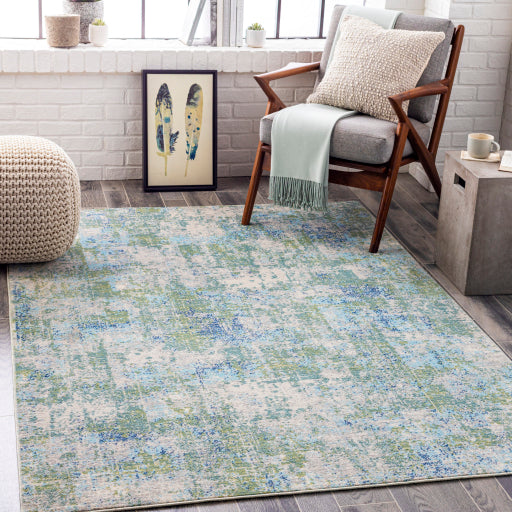 Surya Bodrum BDM-2328 Medium Green Modern Machinemade Rug