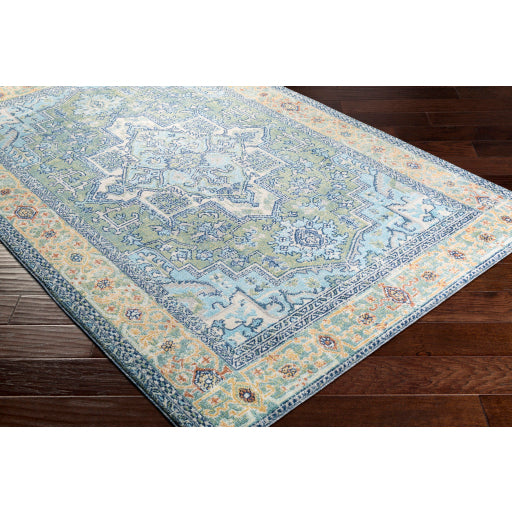 Surya Bodrum BDM-2335 Medium Green Traditional Machinemade Rug