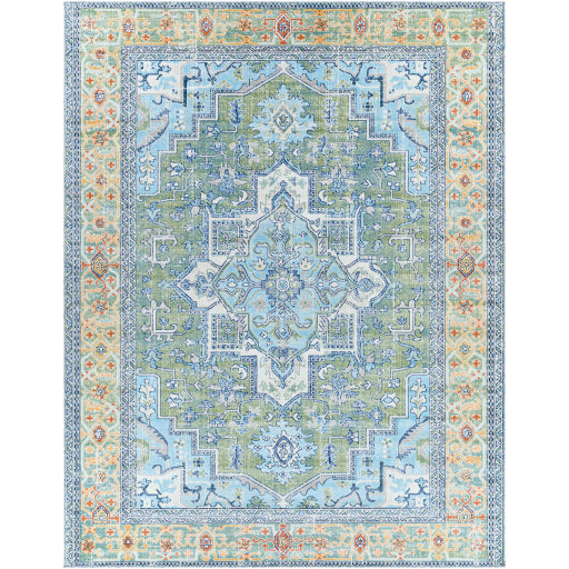 Surya Bodrum BDM-2335 Medium Green Traditional Machinemade Rug