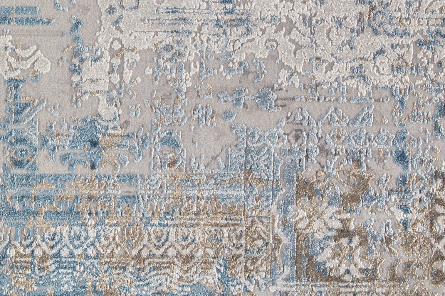 Feizy Cadiz 3890F Blue Gray Modern/Industrial/Luxury & Gla Machine Woven Rug - Rugs - Feizy - Atlanta Designer Rugs