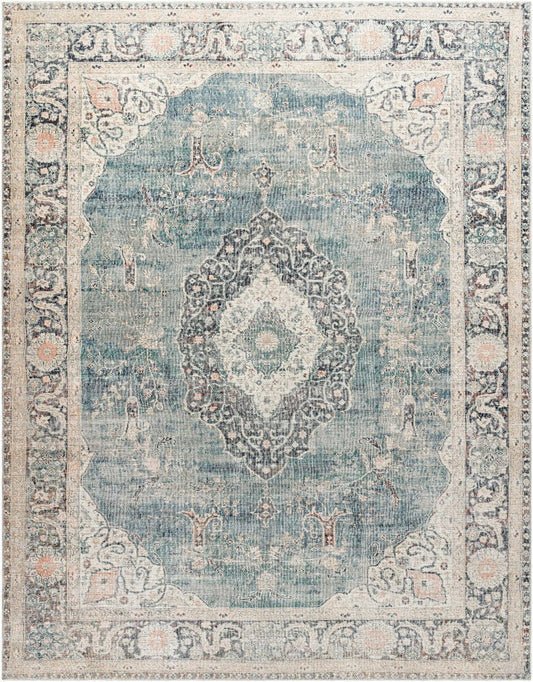 Becki Owens Marlene BOMN - 2300 Ice Blue Traditional Rug - Rugs - Becki Owens - Atlanta Designer Rugs